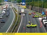 A2 richting Utrecht bij Waardenburg dicht na ongeval
