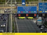 A13 bij Rotterdam-Airport dicht na ongeval