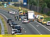 A59 bij knooppunt Empel dicht na ongeval met meerdere voertuigen