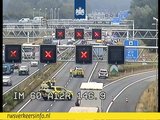 A12 richting de Duitse grens is dicht tussen knp. Oud-Dijk en Beek na ongeval