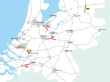 Hier voert Rijkswaterstaat dit weekend werkzaamheden uit