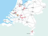 Hier voert Rijkswaterstaat dit weekend werkzaamheden uit