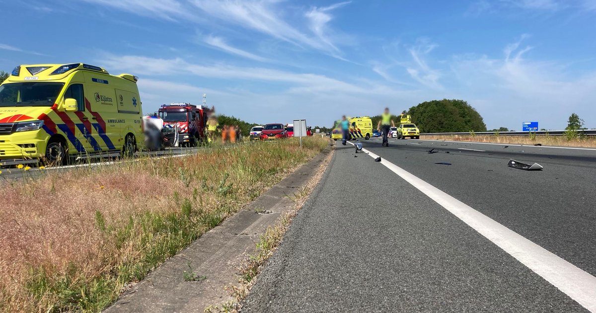 N31 dicht na ongeluk bij Nijega