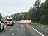 A1 bij De Lutte dicht door ongeluk