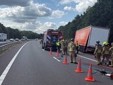 A2 bij Weert-Noord dicht door een ongeval
