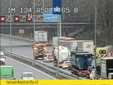 A50 voor knooppunt Grijsoord dicht door ongeval