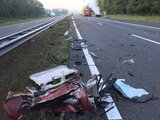 A73 richting Venlo dicht door ongeval