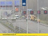 A2 bij Nieuwegein dicht na ongeval