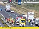 A12 bij Zevenaar dicht door ongeval