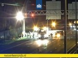 A2 bij Valkenswaard dicht richting Eindhoven door een ongeval