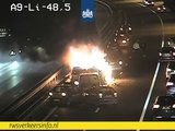 Kettingbotsing op A9 bij Velsen