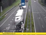 A29 in beide richtingen dicht vanwege ongeluk