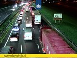 Noordtunnel A15 dicht door schade in tunnel
