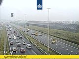 Parallelrijbaan A2 bij Maarssen dicht door ongeluk