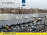 Vertraging op de A10 door ongeluk bij Watergraafsmeer