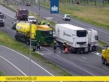 A9 richting Alkmaar dicht door ongelukken