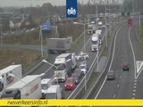 A2 na ongeval dicht bij Meerssen richting Eindhoven