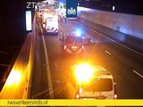 Zeeburgertunnel (A10) dicht vanwege ongeluk