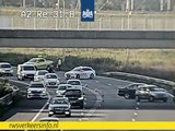 Omleiding wegens ongeluk op de A10 bij knooppunt Amstel