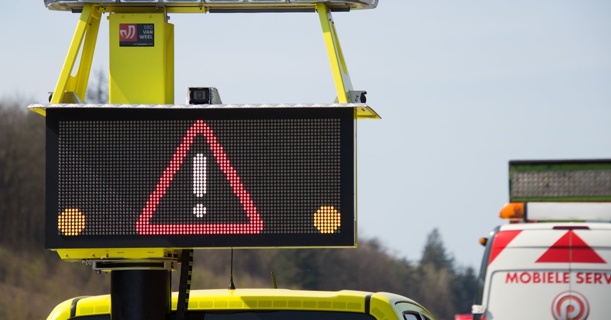 A28 in beide richtingen dicht na ongeval bij Wezep