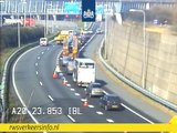 Verbindingswegen Kethelplein A20 naar A4 dicht na ongeval