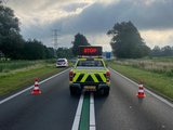 N35 dicht vanwege ongeluk