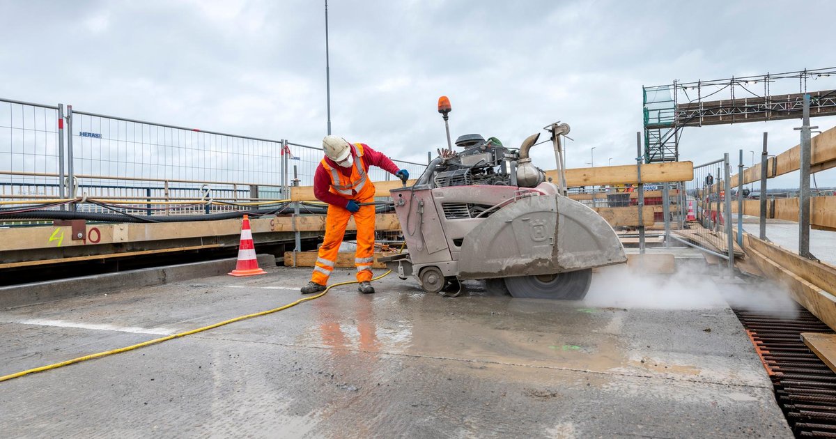 Hier voert Rijkswaterstaat dit weekend werkzaamheden uit