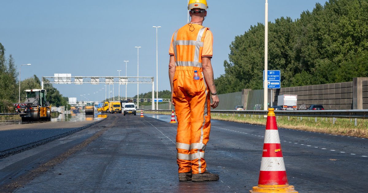 Hier voert Rijkswaterstaat dit weekend werkzaamheden uit
