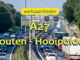 Zomerafsluitingen op de A27 Houten – Hooipolder