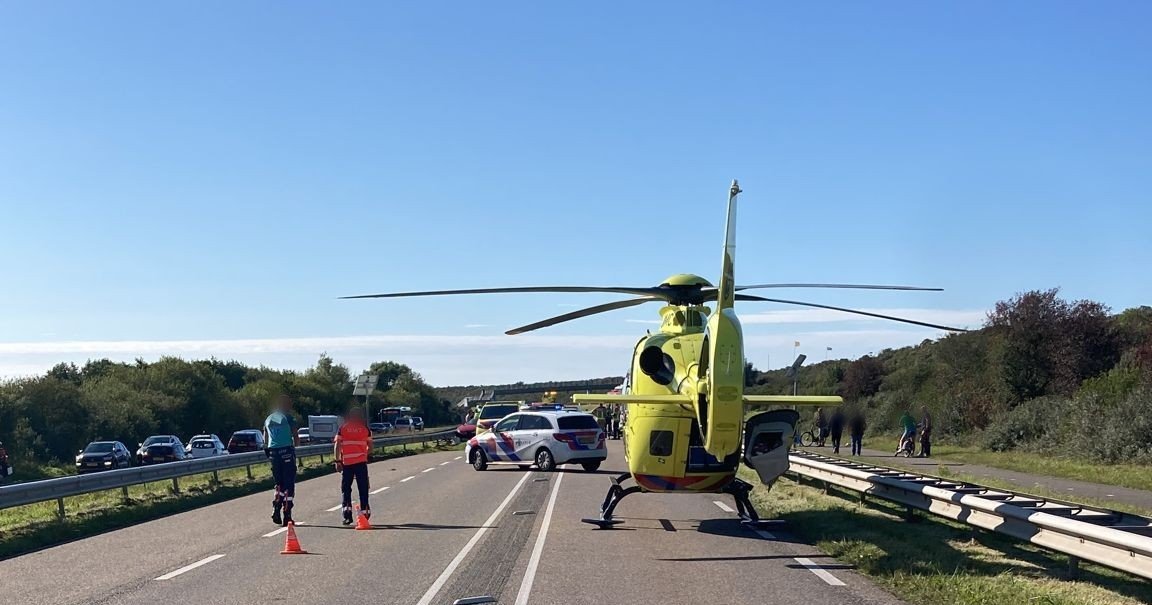 N57 dicht tussen Vrouwenpolder/Veere en Goes