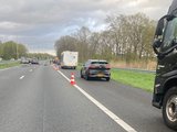 A50 dicht bij Vaassen na ongeval
