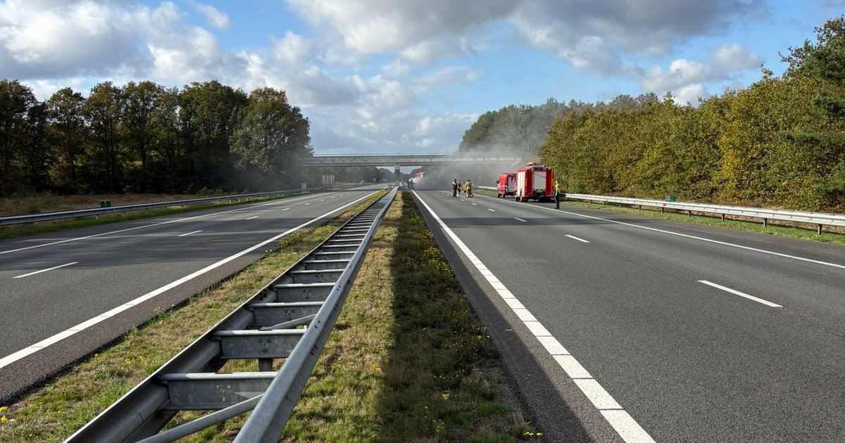 A2 bij Maarheeze in beide richtingen dicht