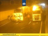 Botlektunnel richting Europoort dicht na ongeluk