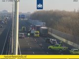 A28 dicht door ongeluk bij Zwolle-Zuid
