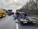 A67 richting Venlo dicht tussen Asten en Helden na ongeval