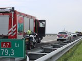 Ongeluk op A7 bij Zurich, weg naar Den Oever dicht