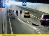 Ongeval in de Wijkertunnel (A9): weg dicht