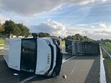 A7 bij Zuidbroek dicht na ongeval
