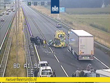 A1 bij Voorst afgesloten na ongeval