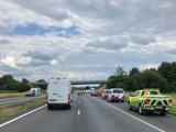 A73 dicht bij Boxmeer na ongeval met vrachtwagen