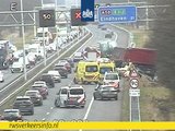 Hinder op de A58 naar Eindhoven en Breda door ongeval