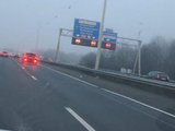 Waarom zijn spitsstroken dicht bij mist?