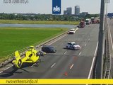 A28 bij Zwolle dicht na ongeval
