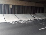 A10 bij Watergraafsmeer dicht door schade aan viaduct