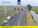 A7 vanaf Wijdewormer dicht door een ongeluk