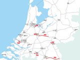 Hier werkt Rijkswaterstaat dit weekend aan de weg