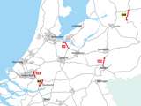 Hier voert Rijkswaterstaat dit weekend werkzaamheden uit